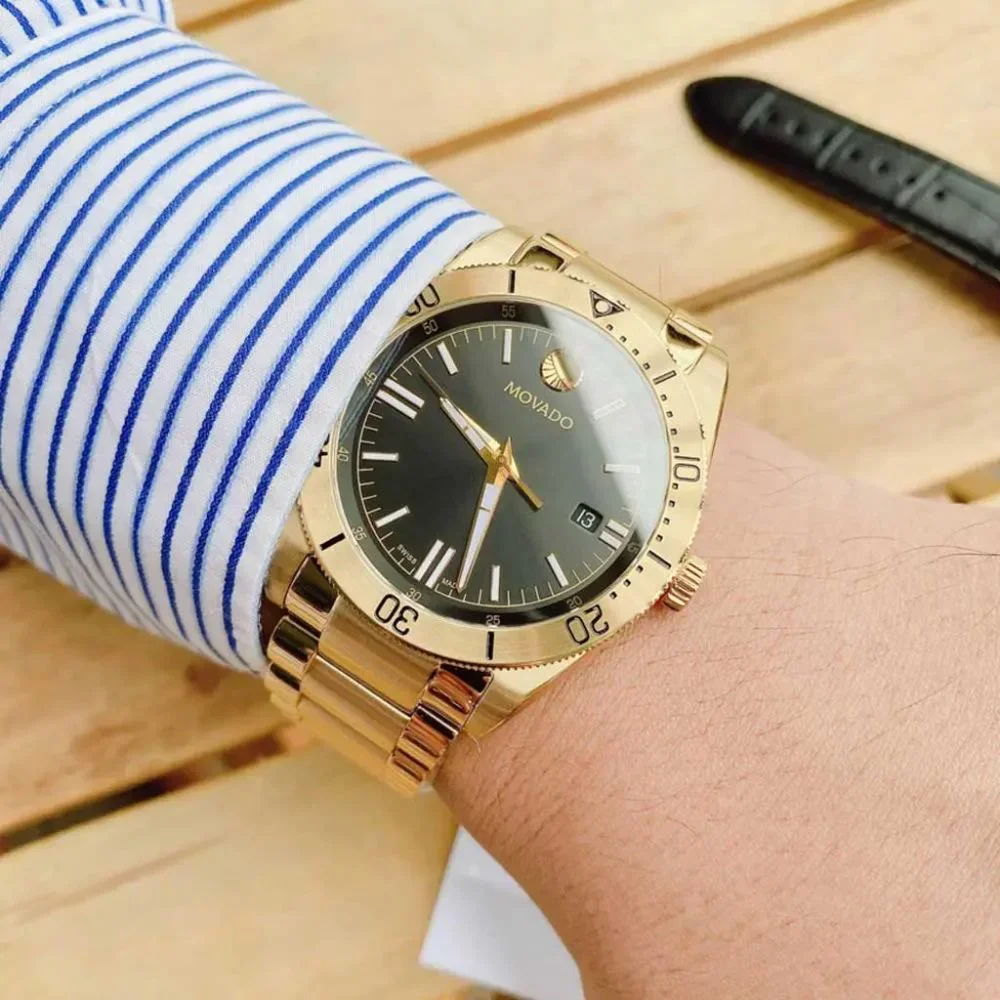 Movado Men's Sport Gold Watch